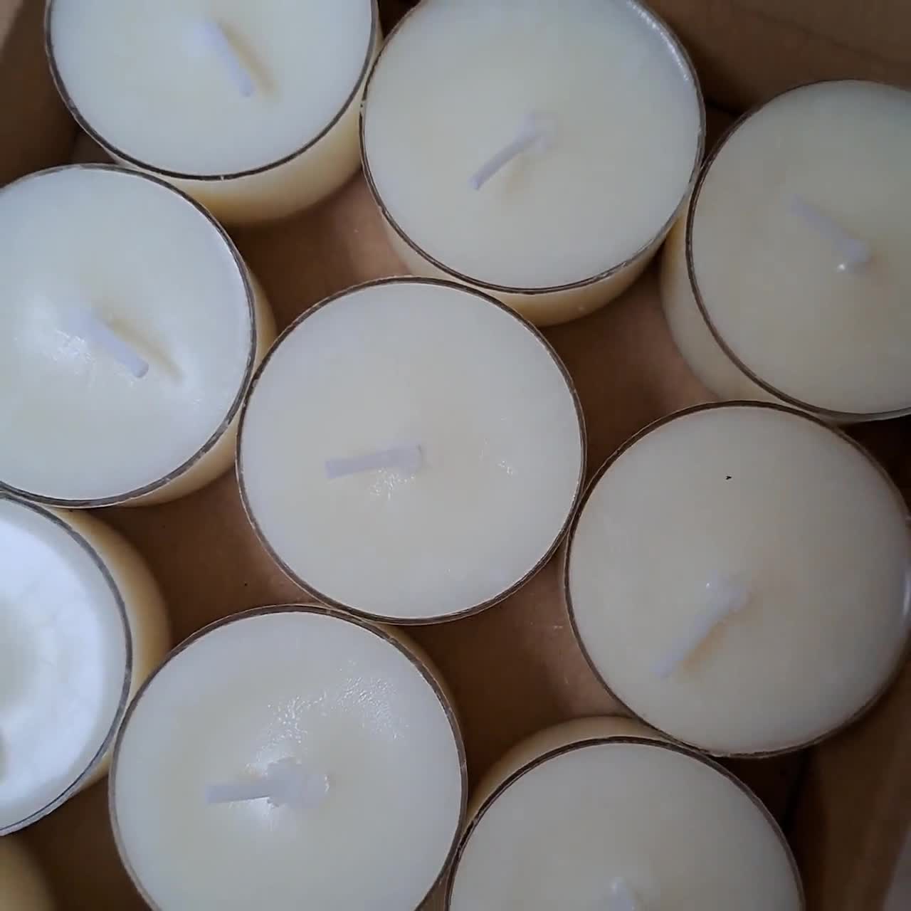 Vanilla Scented Candle, Relaxing Soy Wax Natural Candles 