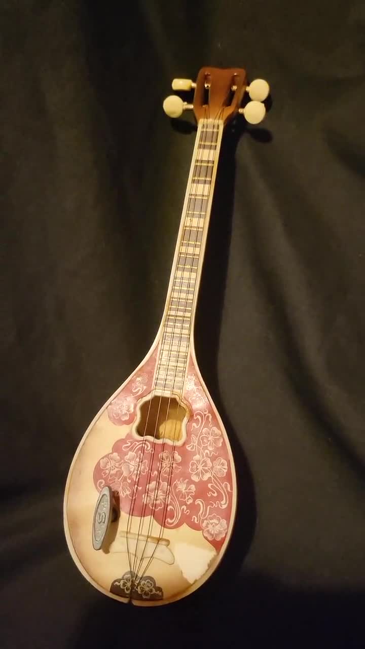 Miniature mandolin Handicrafts_Miniature Musical Instruments Gift