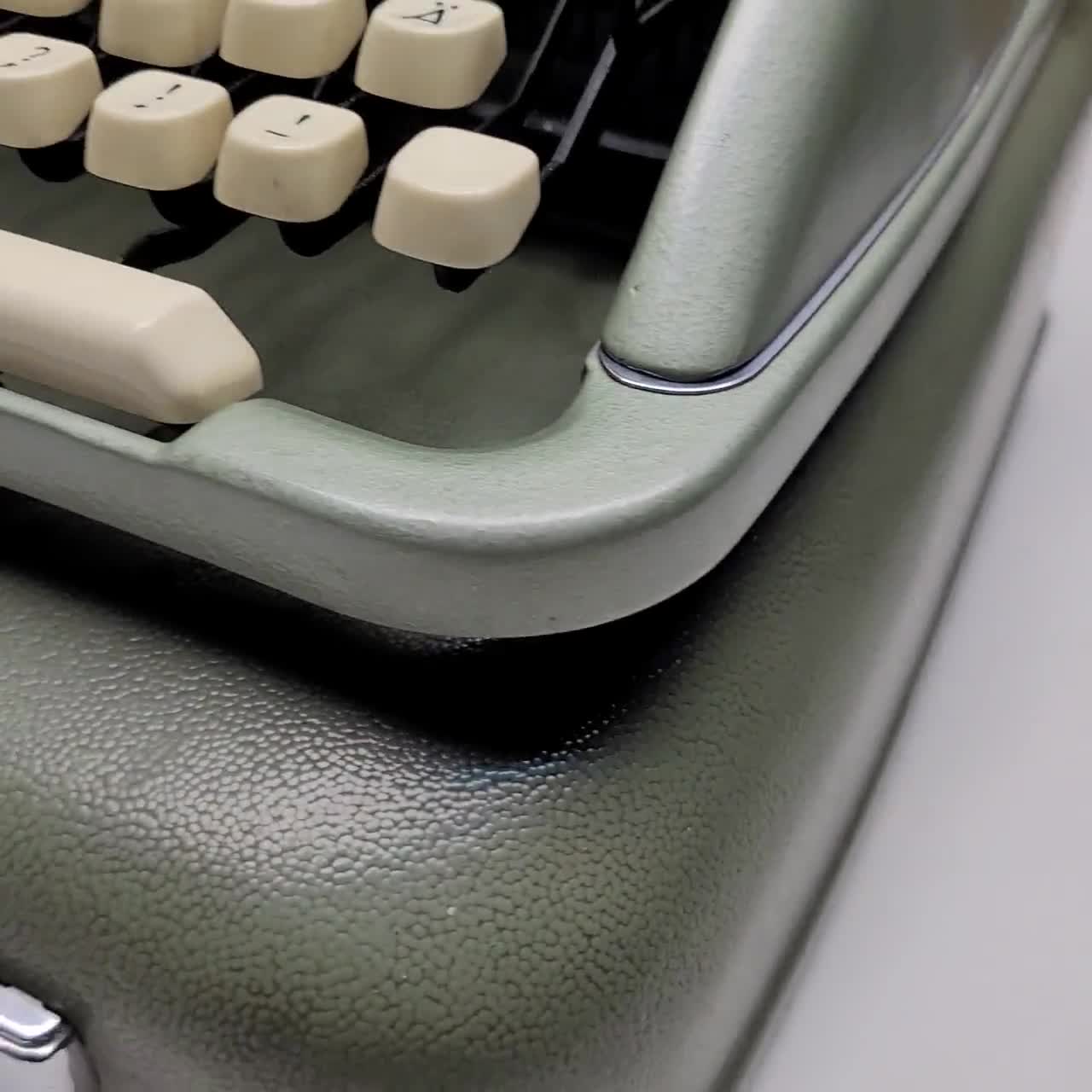 Vintage ABC Typewriter: Restored, Fully Functional, Retro Decor