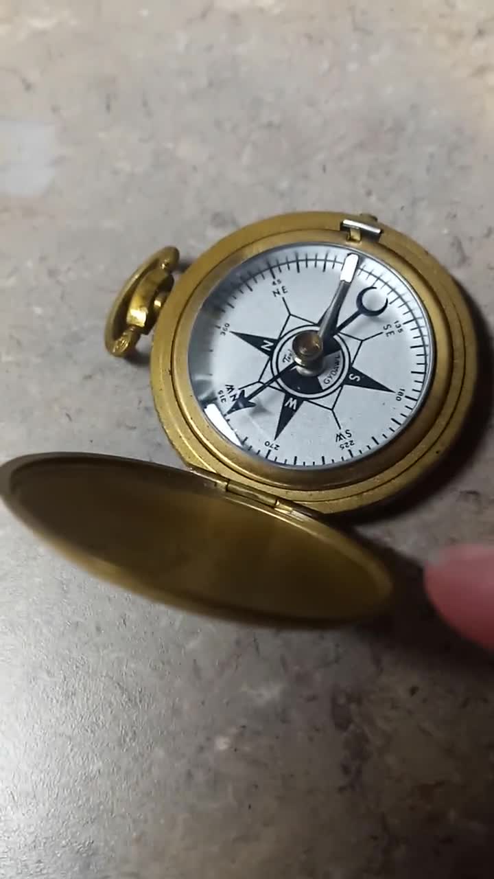 Vintage Taylor Gydawl Hunter Case Compass - Etsy