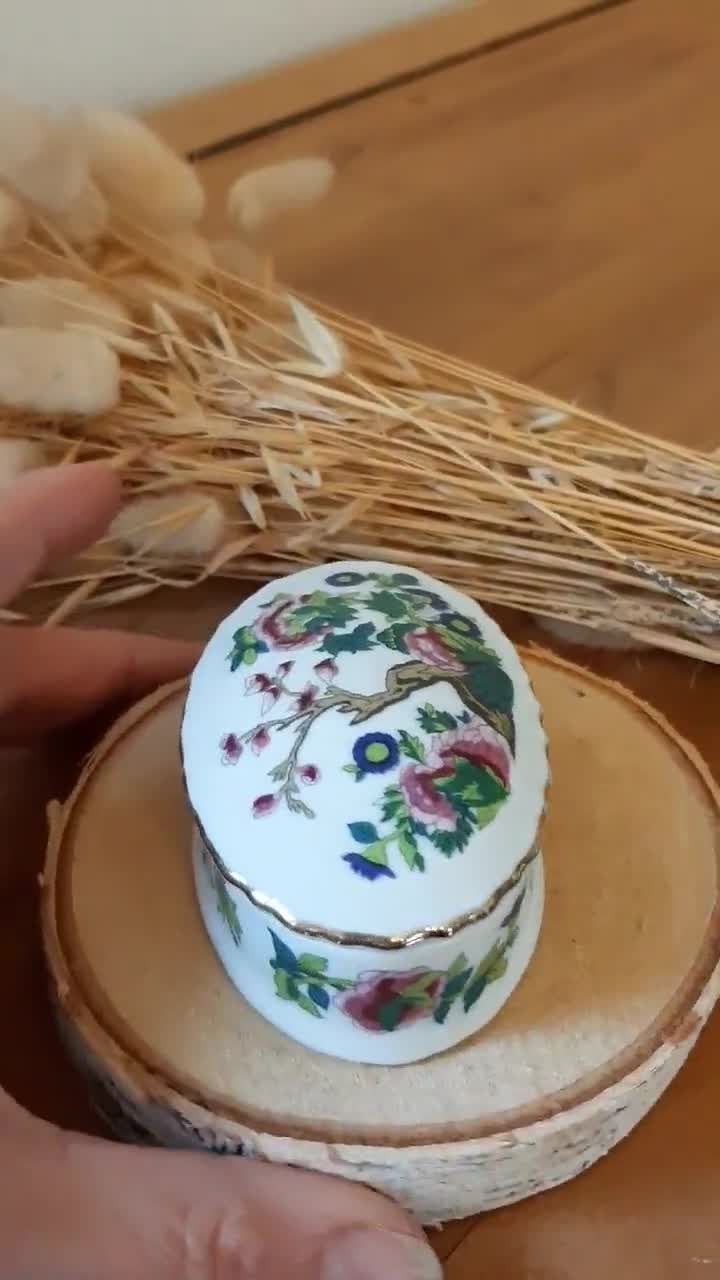 Oval Porcelain Box PORART Portugal - Etsy