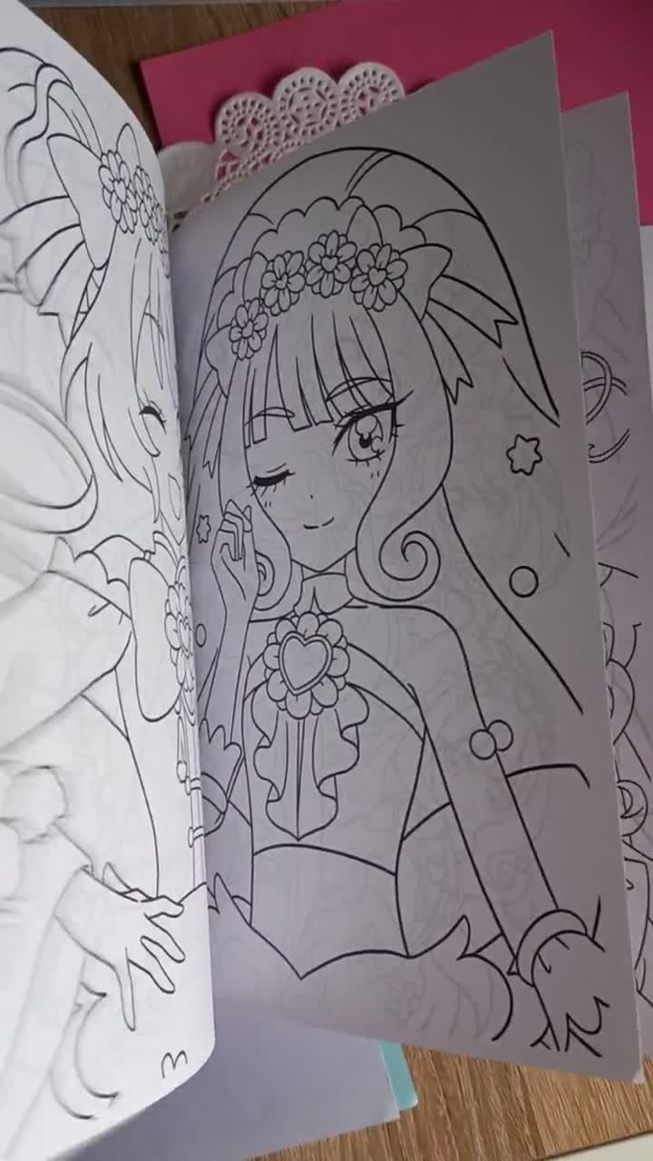 Hirogaru Sky! Coloring Page : r/precure