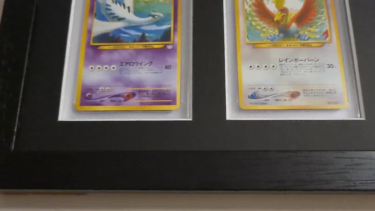 ブラックグレードスラブ2カードフレーム（オプションのUV保護付き