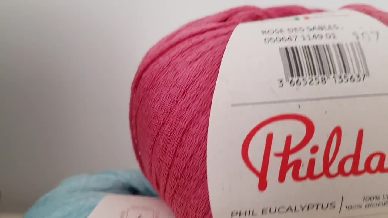 Organic Cotton Yarn for Knitting Amigurumi Yarn PHILDAR Phil 