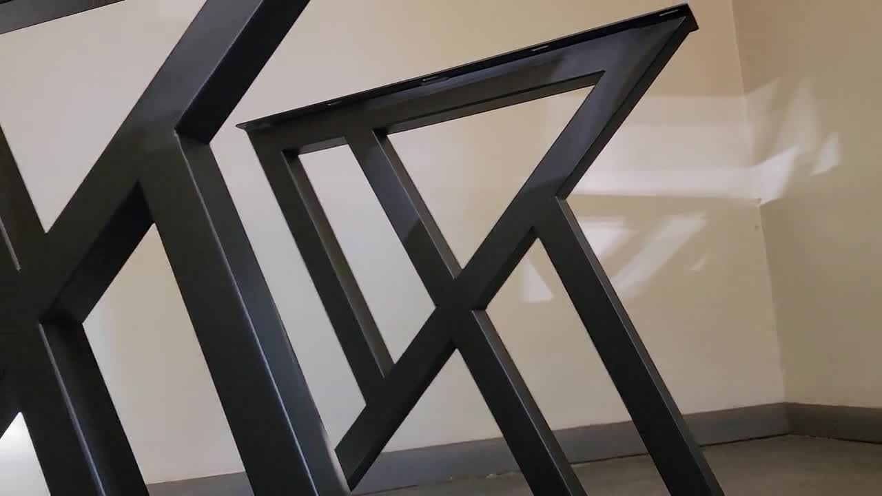 Inverted Diamond Style Metal Table Legs - ECon Welding