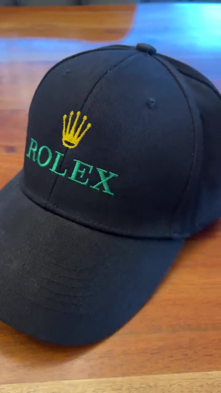 【希少】ROLEX CAP BLACK Rolex Hat - Etsy