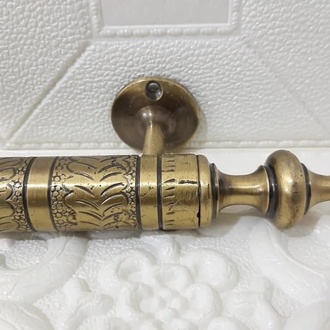 Antique Brass Towel Rail Design Ideas