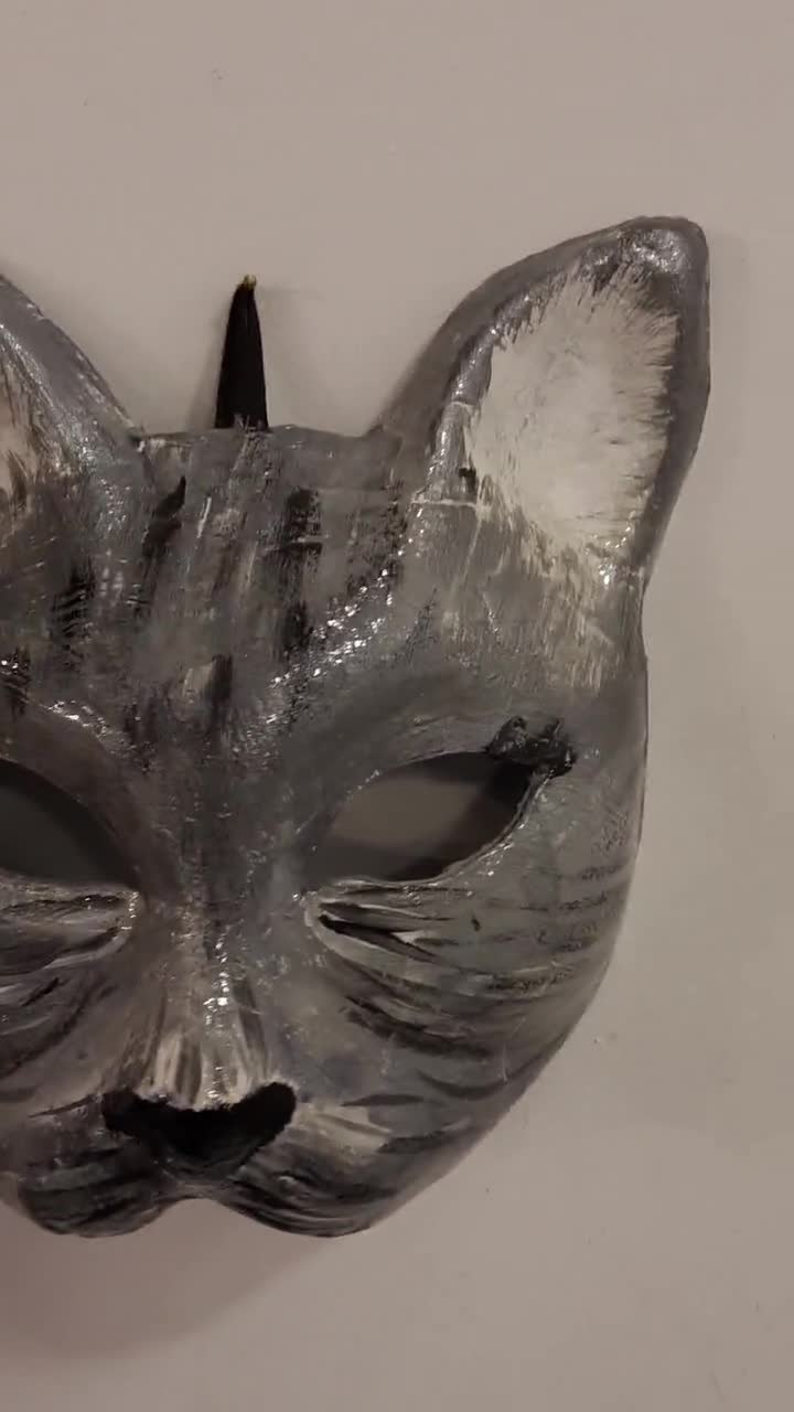Máscara Veneciana de Gato Mod. 001PUG