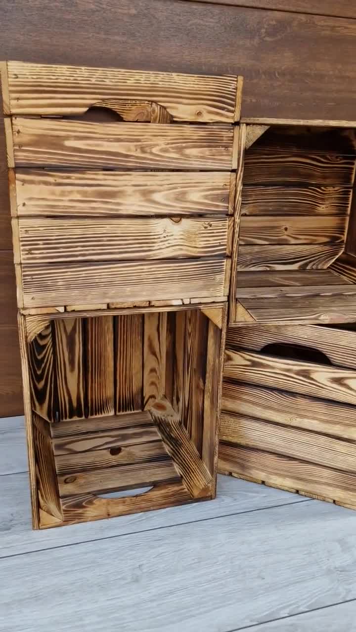 Cajas de madera para unidad Kallax 33x38x33 cesta de -  México