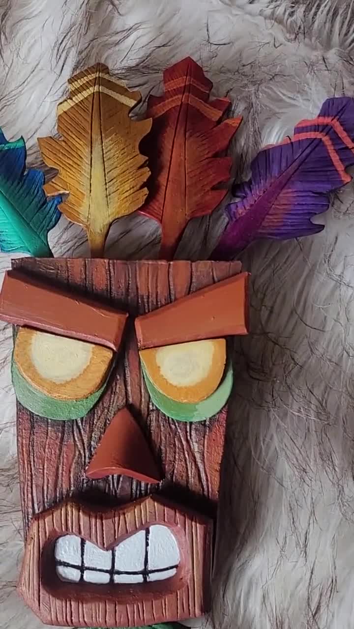 crash bandicoot mask costume