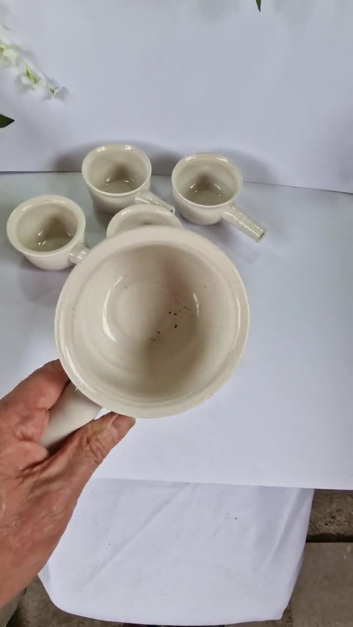 Cuenco De Porcelana Para Sopa Con Asas con Ofertas en Carrefour