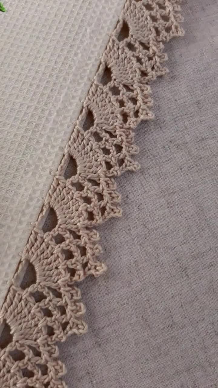 Crochet Decorative Trim / Edging Available in Assorted Styles Your Choice  of Colour and Length Great for Clothing and Pillows -  Canada