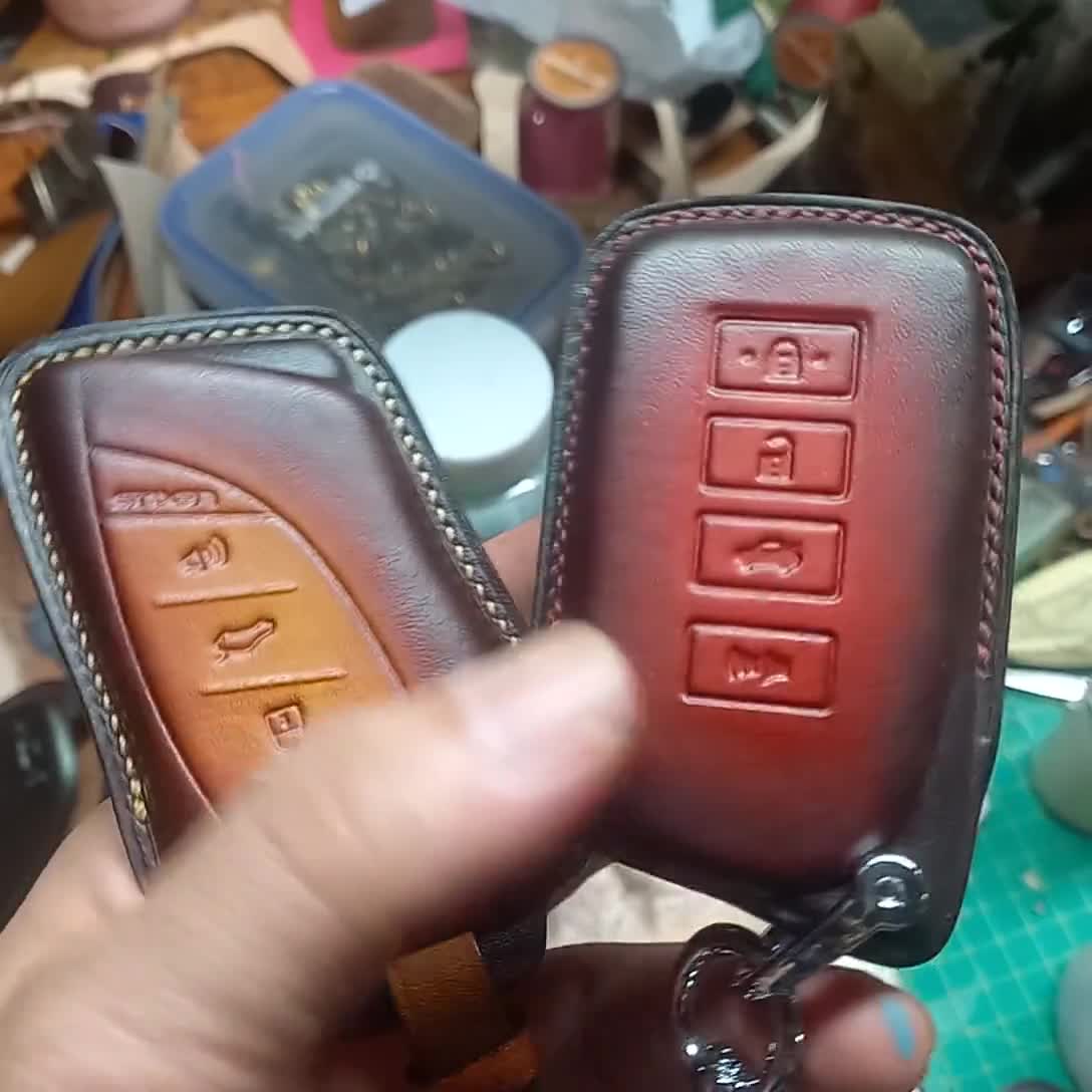 Lexus key fob cover, NX200 RX350 IS300 LM LS UX , Buttero Leather Car –  Shao Leather