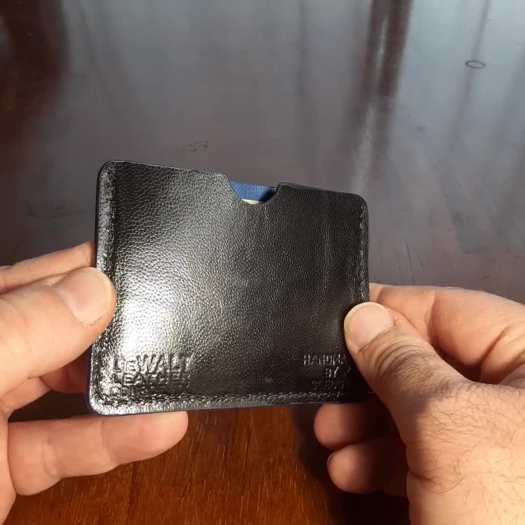 Black Vegan Alligator Leather Bifold Wallet – Urban Desert Brands