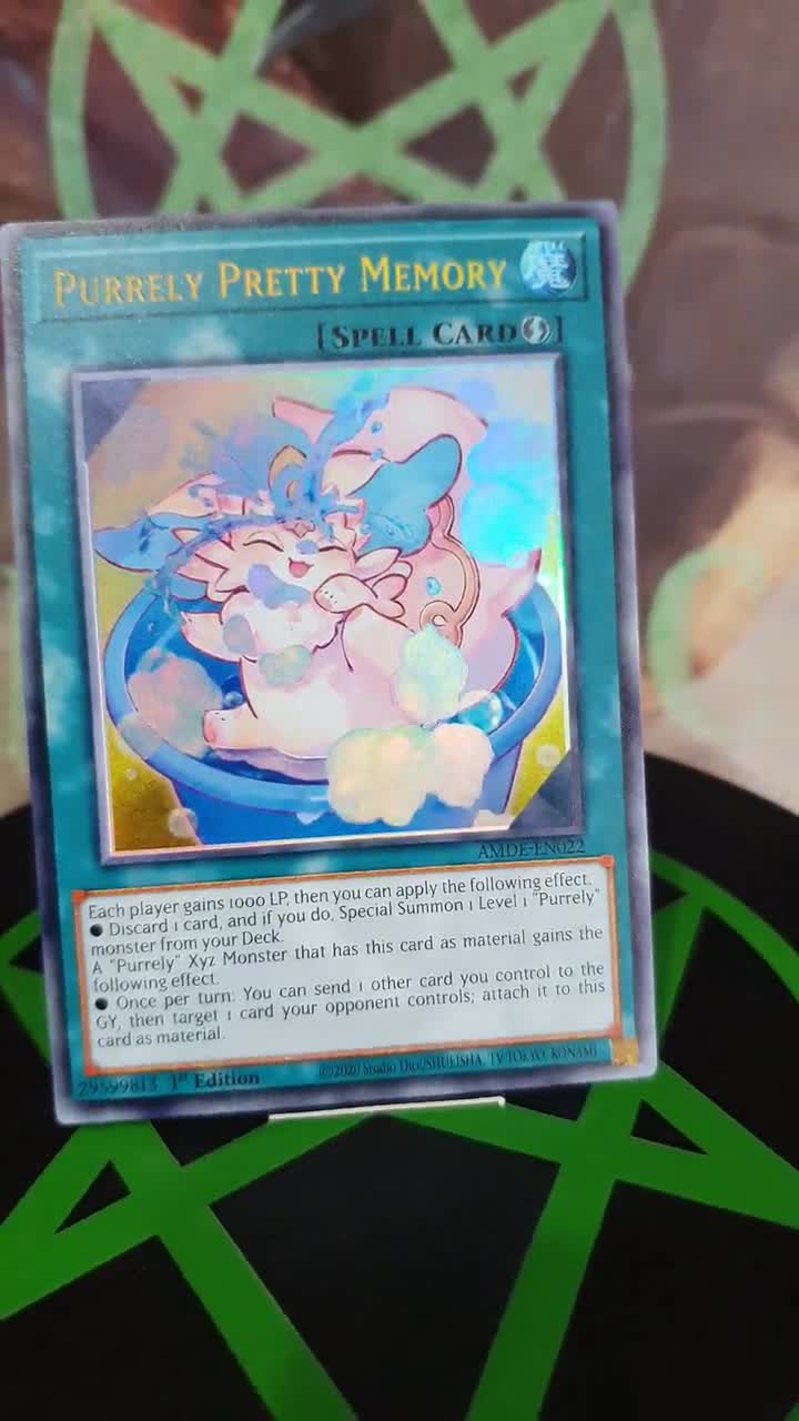 Purrely Pretty Memory Ultra Rare-Common "Casual Play"(Same thickness) Purrely Pretty Memory Ultra Rare-Common "Casual Play"(Same thickness)