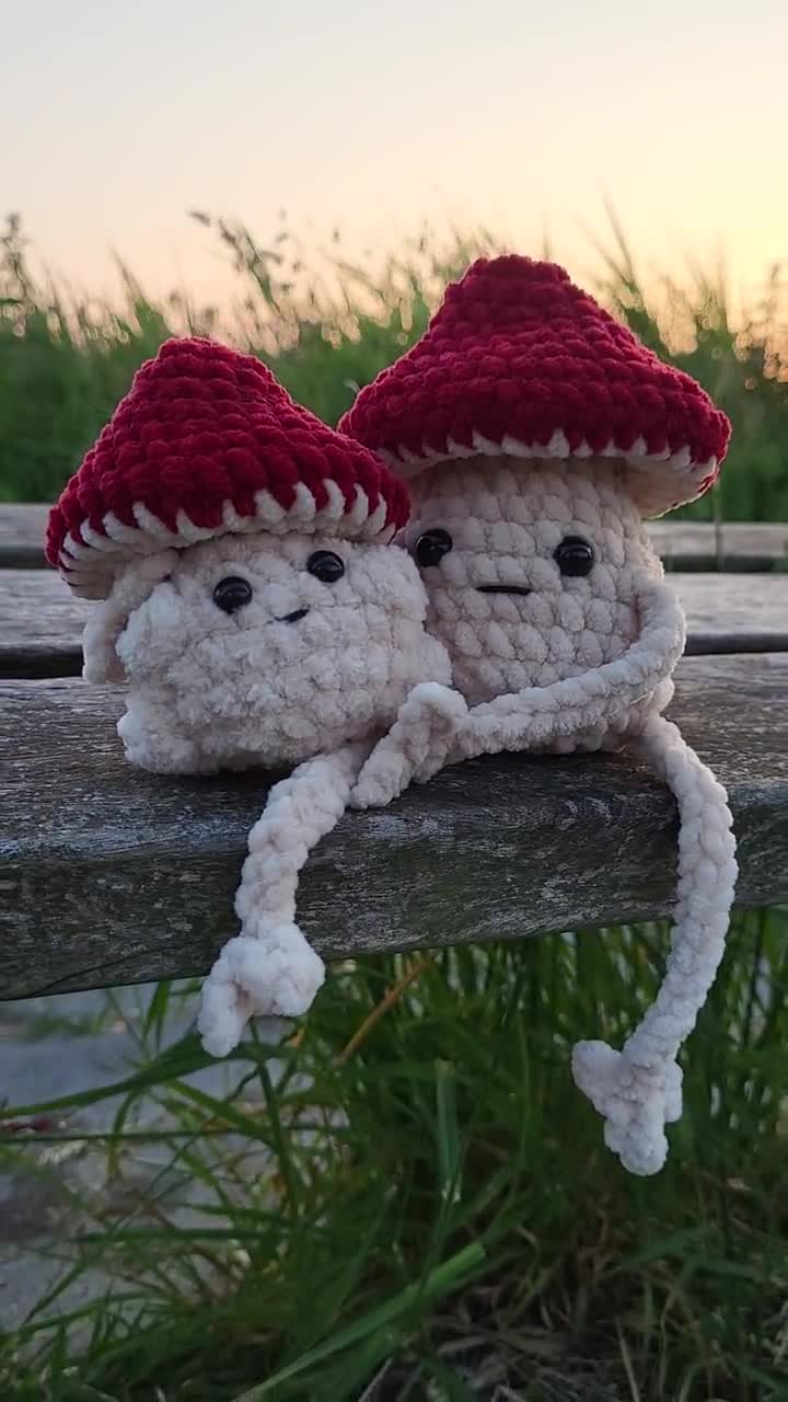 Crochet Mushroom Patterns That Scream Cottage Core - Crochet 365 Knit Too