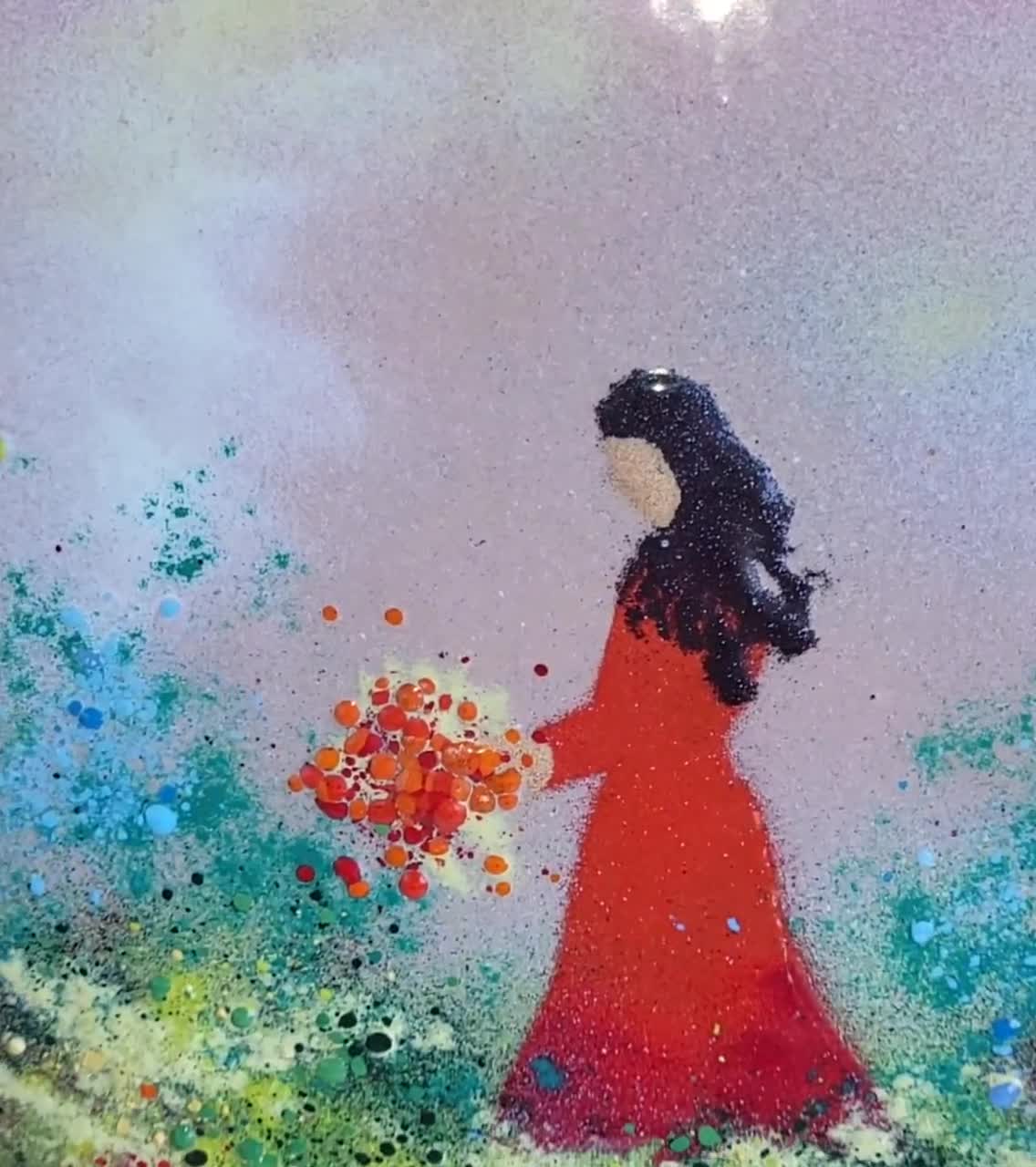 Amazing Piece With Original Gallery Label 1970s Vintage