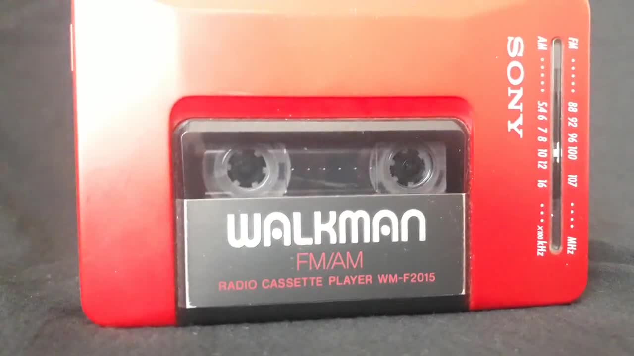 Vintage Raro Sony Walkman Cassette Player, Raro Sony Cassette Player, Sony,  Sony Walkman, Sony Cassette Player, SONY WM F2015, Cassette -  España