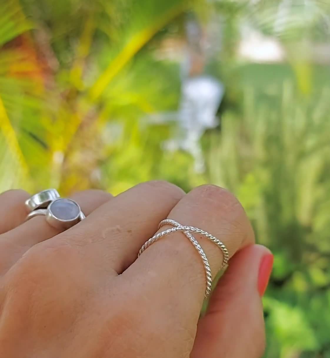 Wrap Thumb Ring Sterling Silver – Boho Magic Jewelry