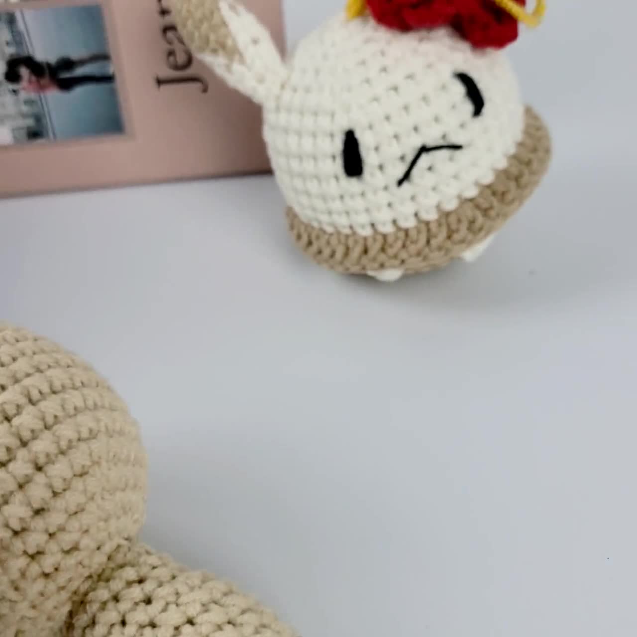 かぎ針編みのあみぐるみ人形、原神インパクトのぬいぐるみ、クレー