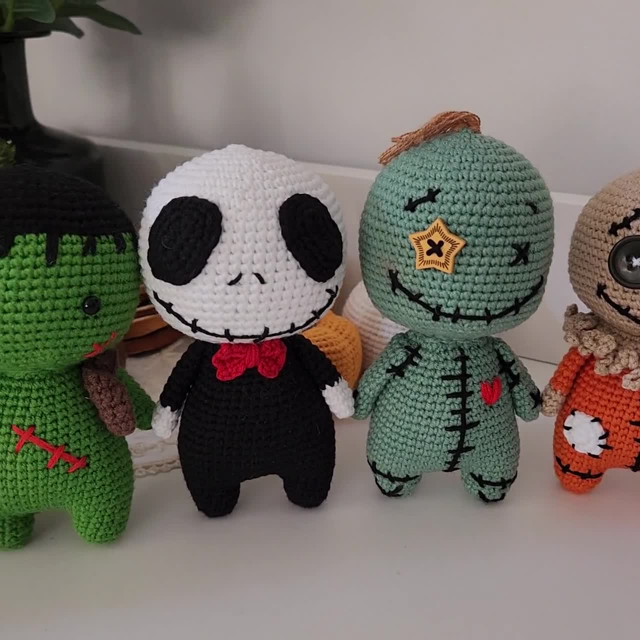 おしゃまな★bird あみぐるみ（ハロウィンバージョン） No.113 おしゃまなbird あみぐるみ（ハロウィンバージョン） No.113