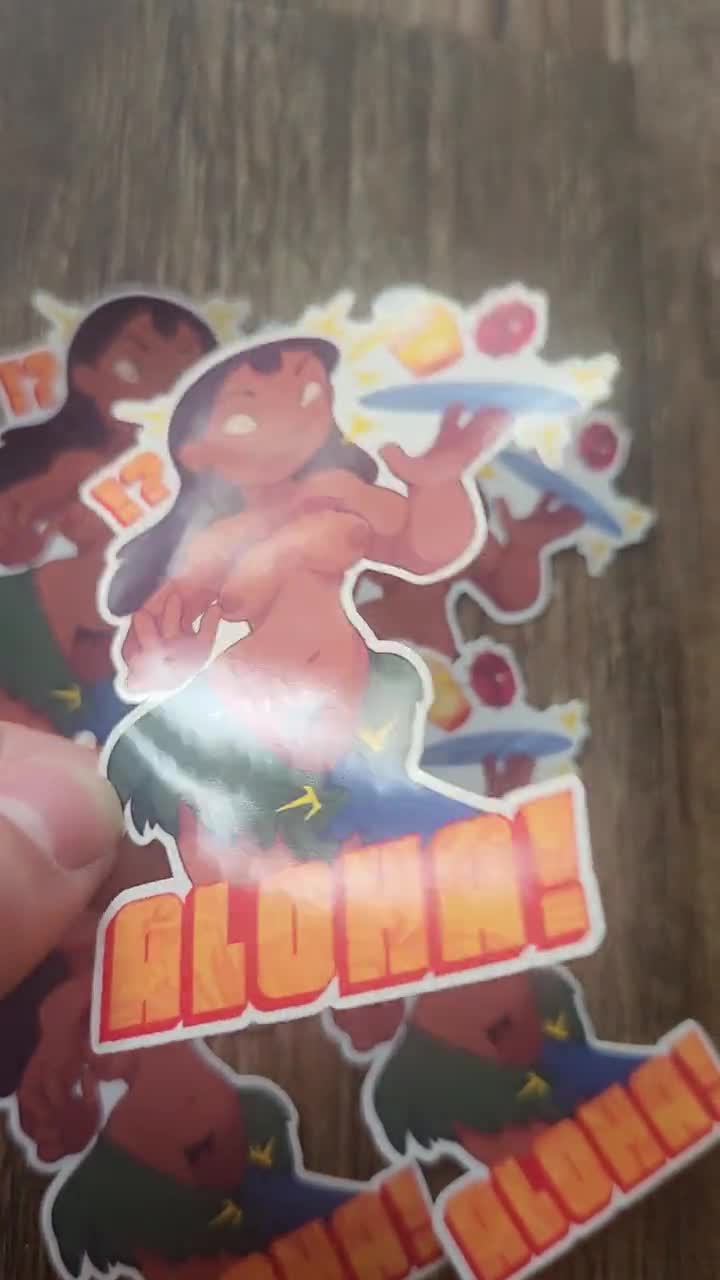 Nani Pelekai NSFW Aloha! Sticker | Lilo and Stitch