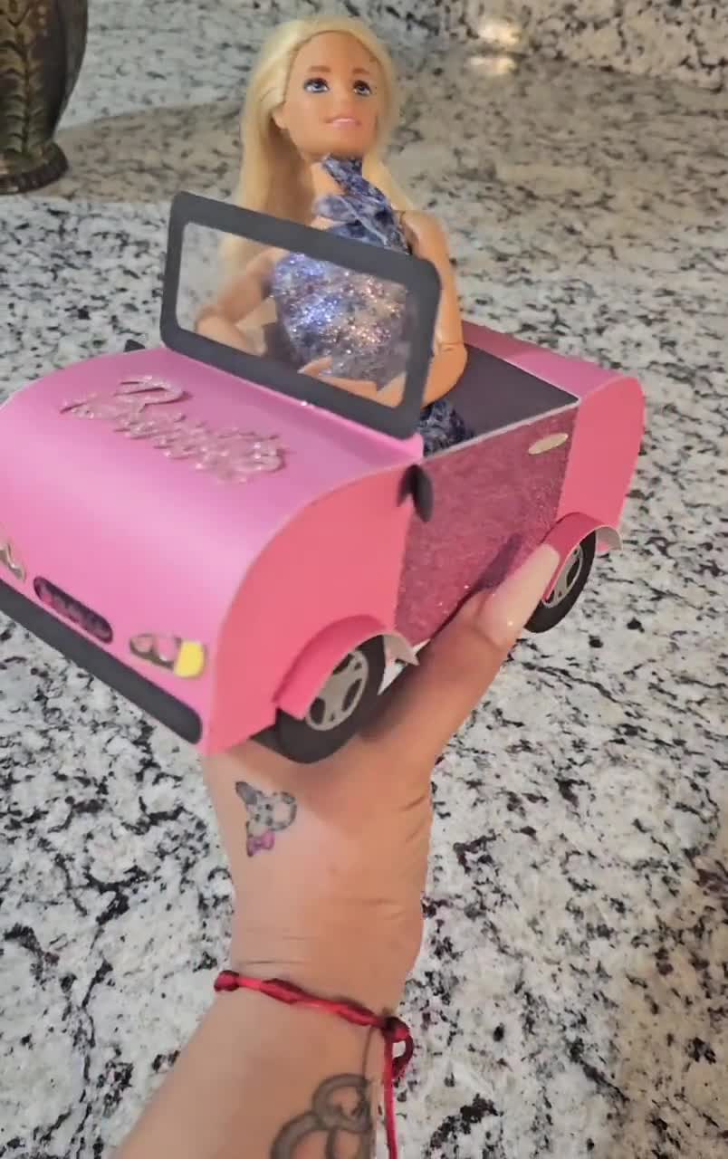 Diy barbie online car