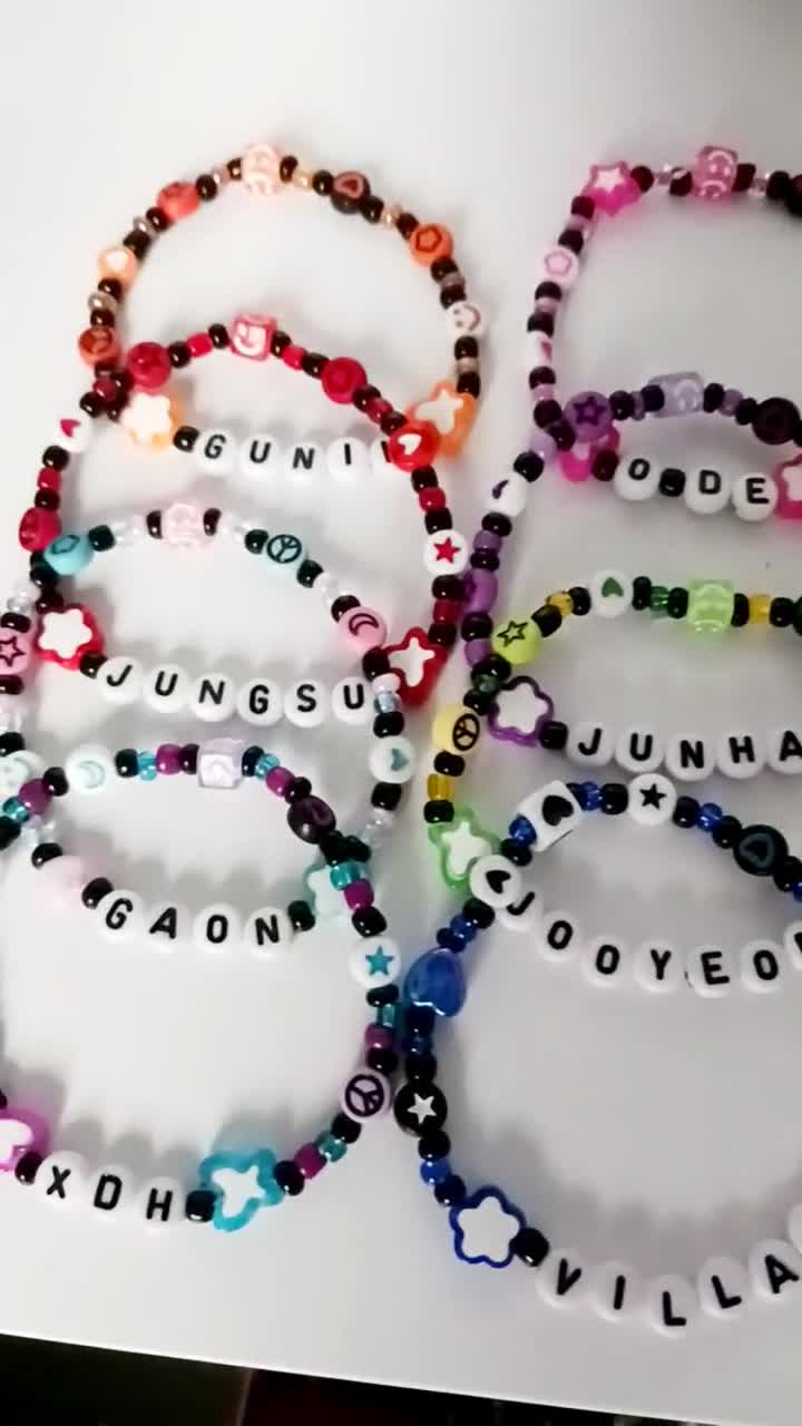 Enhypen Kpop Bracelets, Enhypen Jewelry, Custom Kpop Bracelet - Etsy