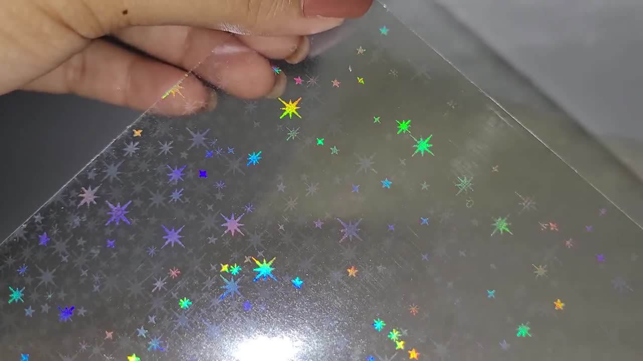 Holographic Prism Sign Vinyl, Free Shipping for USA, Iridescent Vinyl  Mosaic Prism 