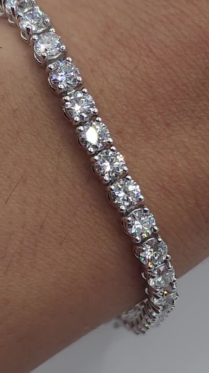 Get 10 Carat Diamond Tennis Bracelet Now | Del Este Jewelry