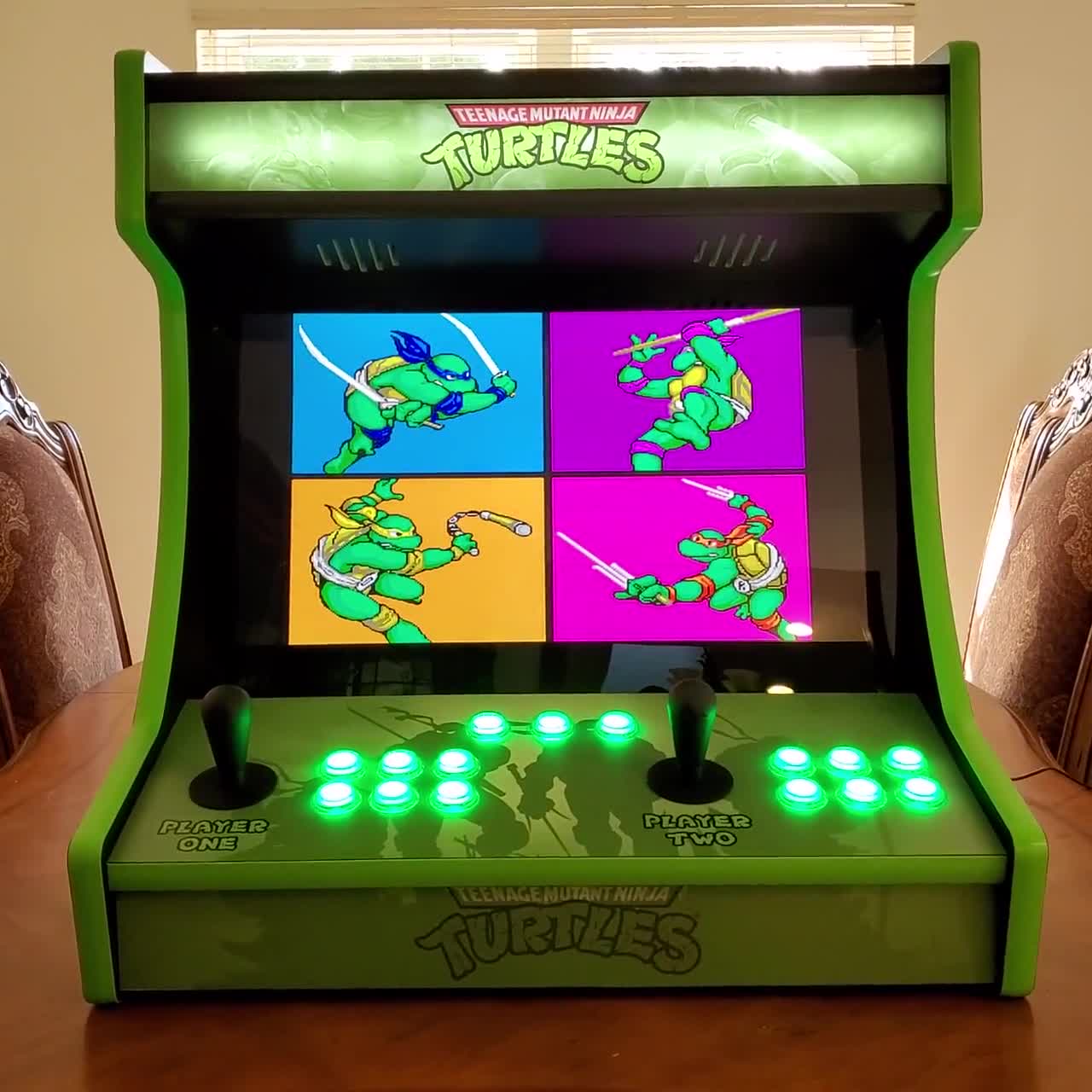 tmnt bartop arcade