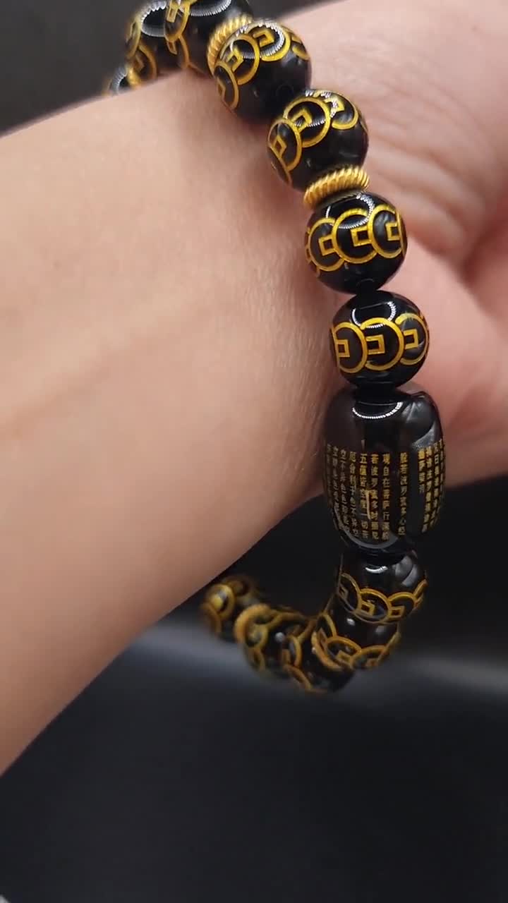 24K Real Gold Pixiu Bracelet Real Feng Shui Bracelet 24K 24K Real Gold Pixiu Bracelet Real Feng Shui Bracelet 24K