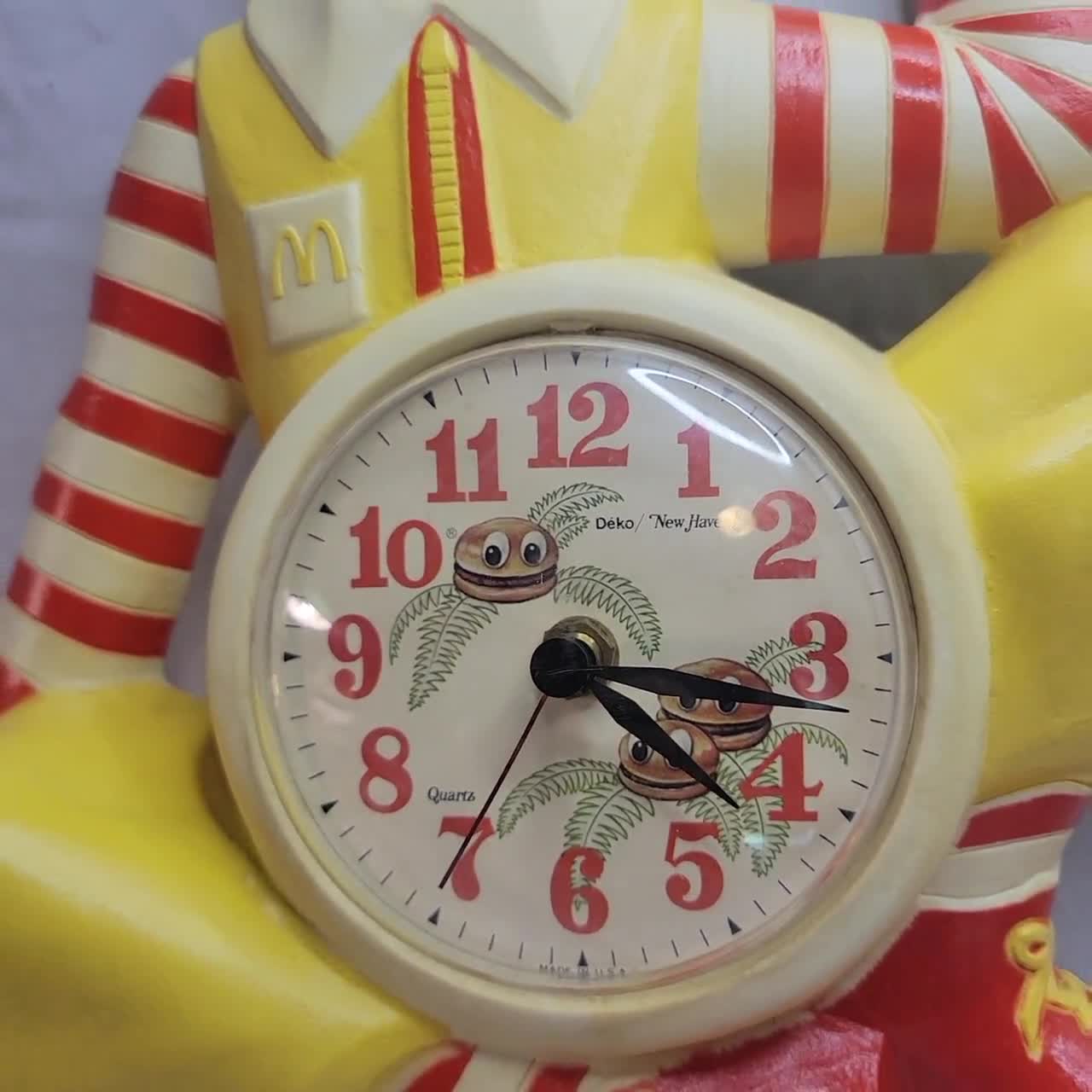 Rare Ronald Mcdonald Vintage 1981 Wall Clock PRISTINE - Etsy