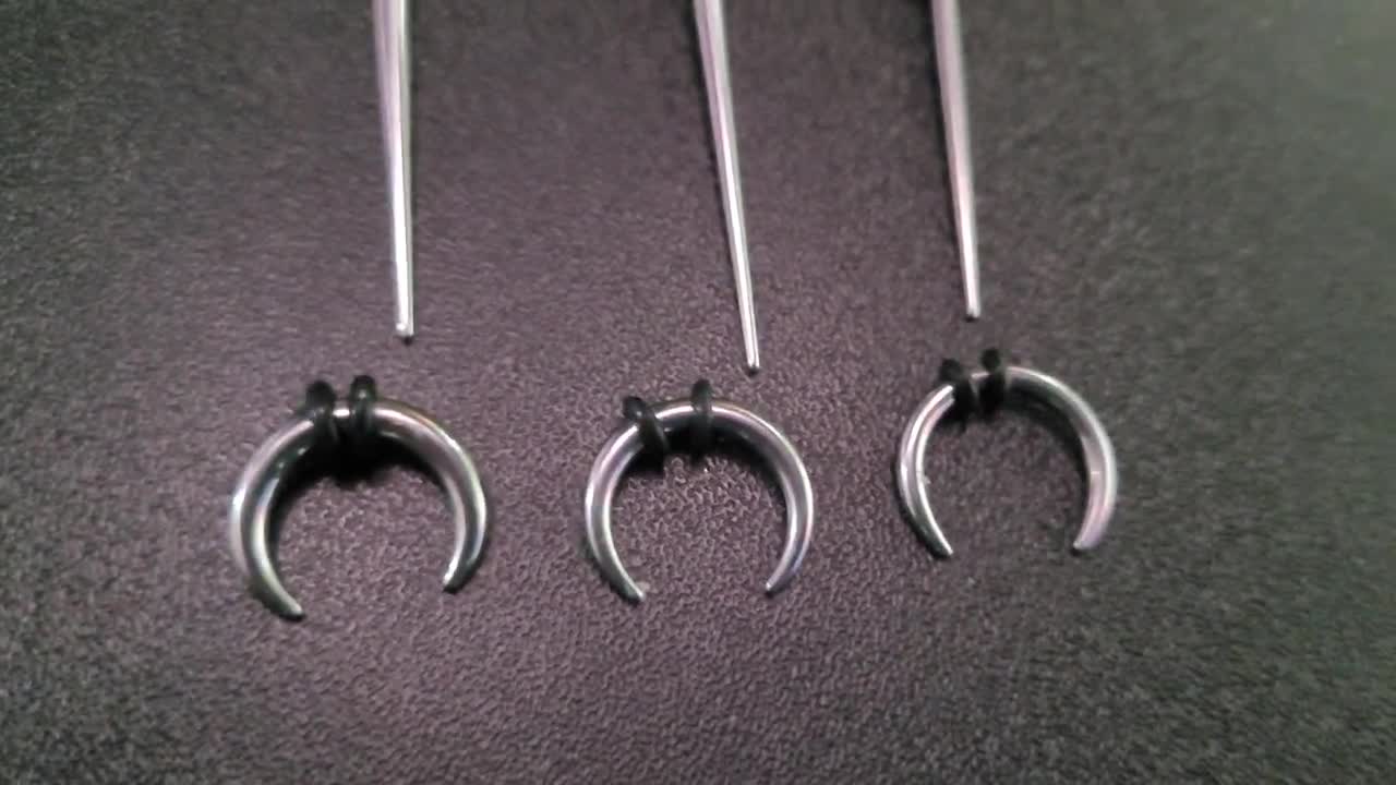 TBOSEN 22-teiliges Stretching Kit Edelstahl - 14G Bis 00G