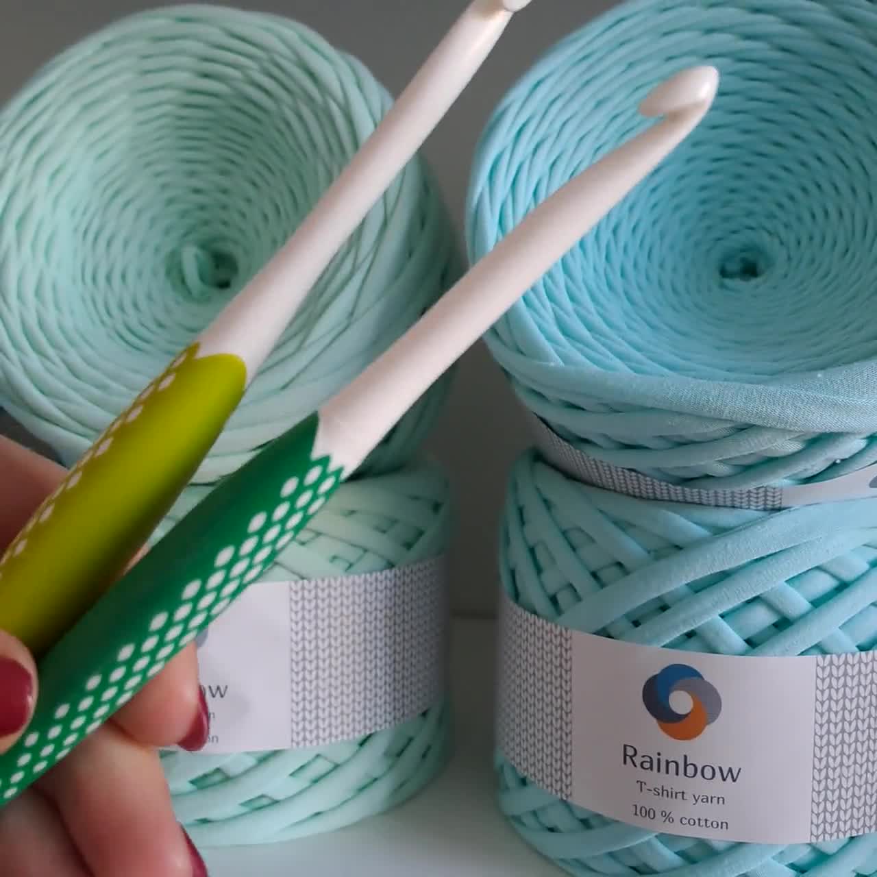 Prym Crochet Hooks for Wool Set Soft Handle, One size, Multicolor