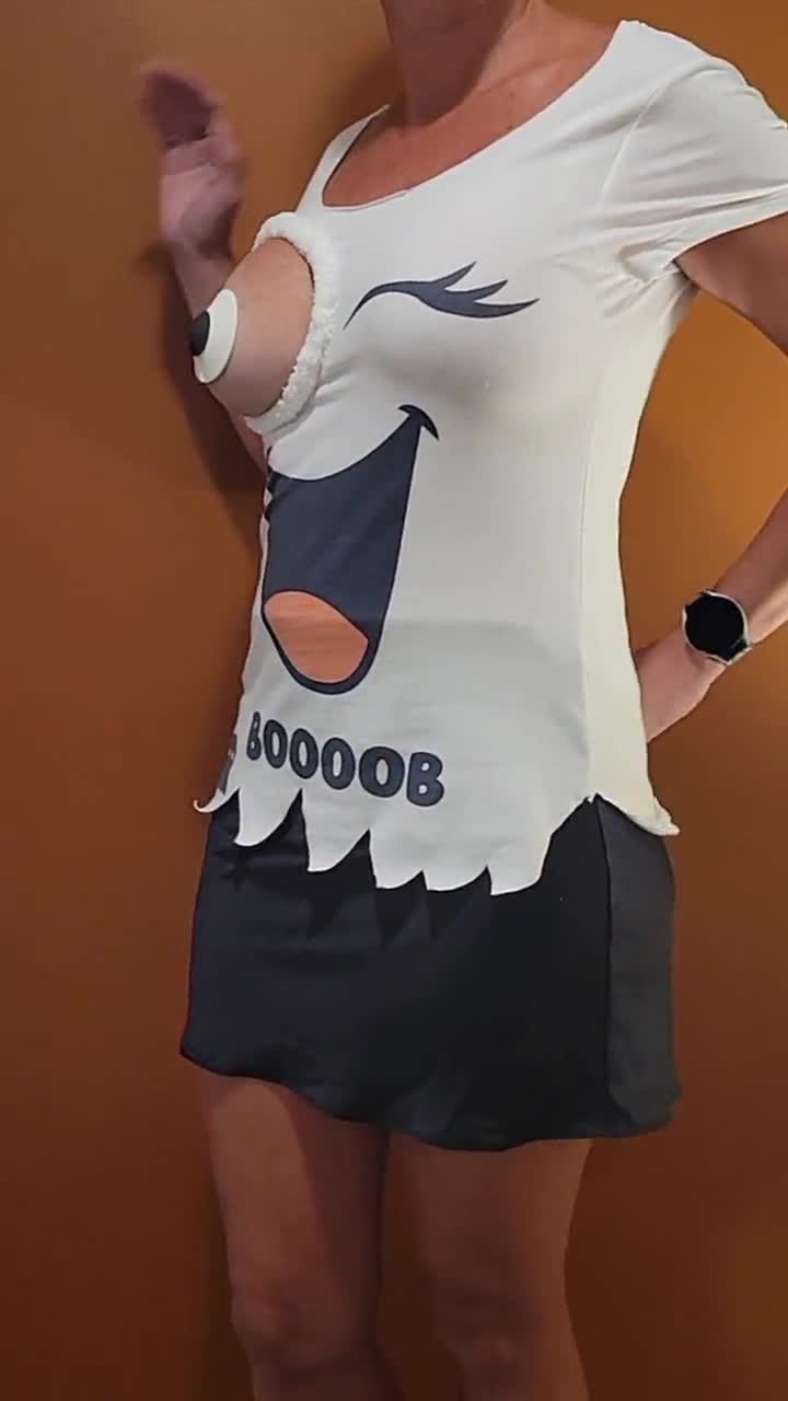 Boobs ghost costume