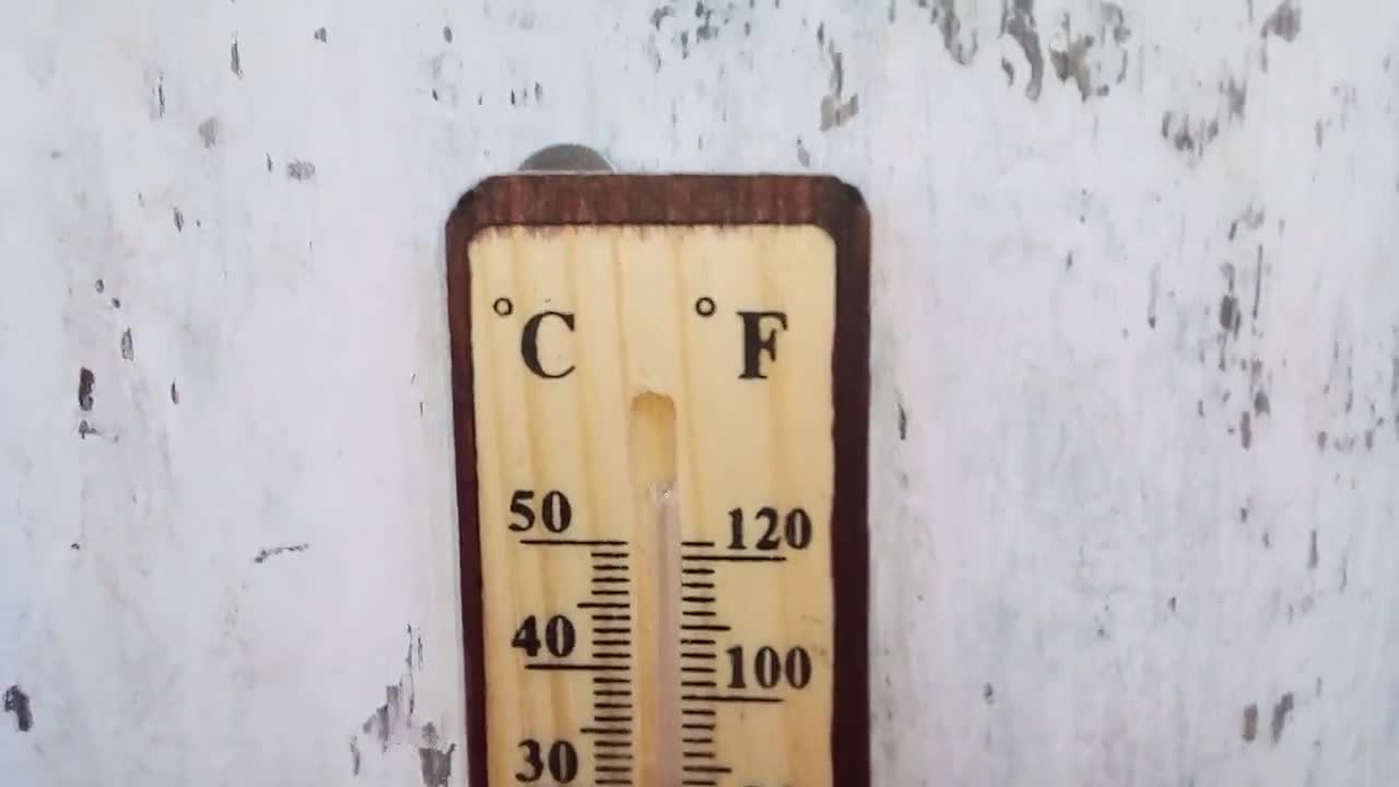 Vintage Thermometer Holz Thermometer Holz Thermometer 