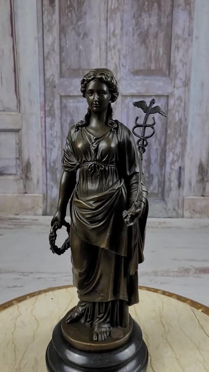  Top Collection Greek Goddess Athena Statue- Goddess of Wisdom,  War, & the Arts Sculpture in Premium Cold Cast Bronze- 11-Inch Collectible  Daughter of Zeus Figurine : Home & Kitchen