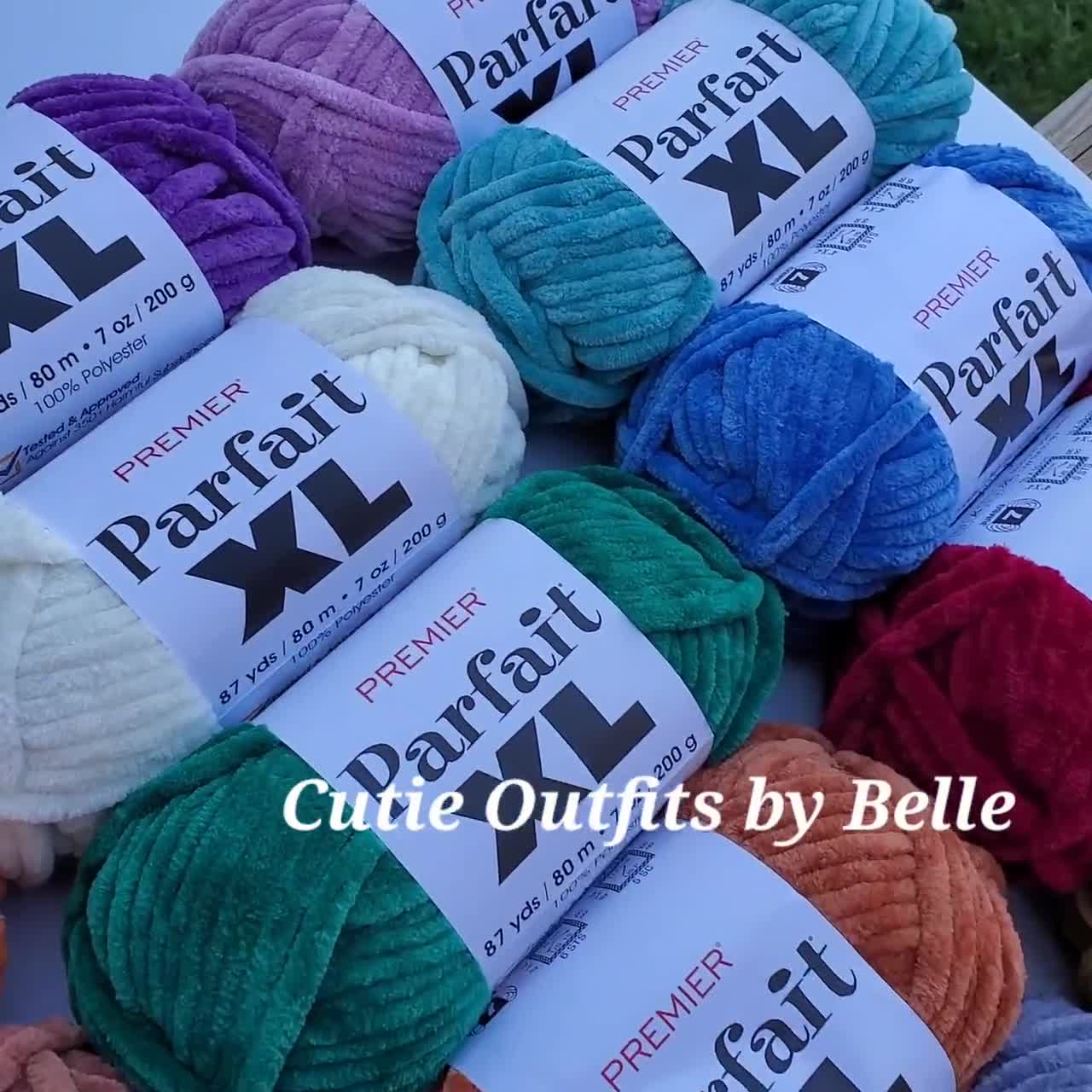 PARFAIT PREMIER YARNS, Knitting Chunky Yarn, Crochet Chunky Yarns – Cutie  Outfits by Belle