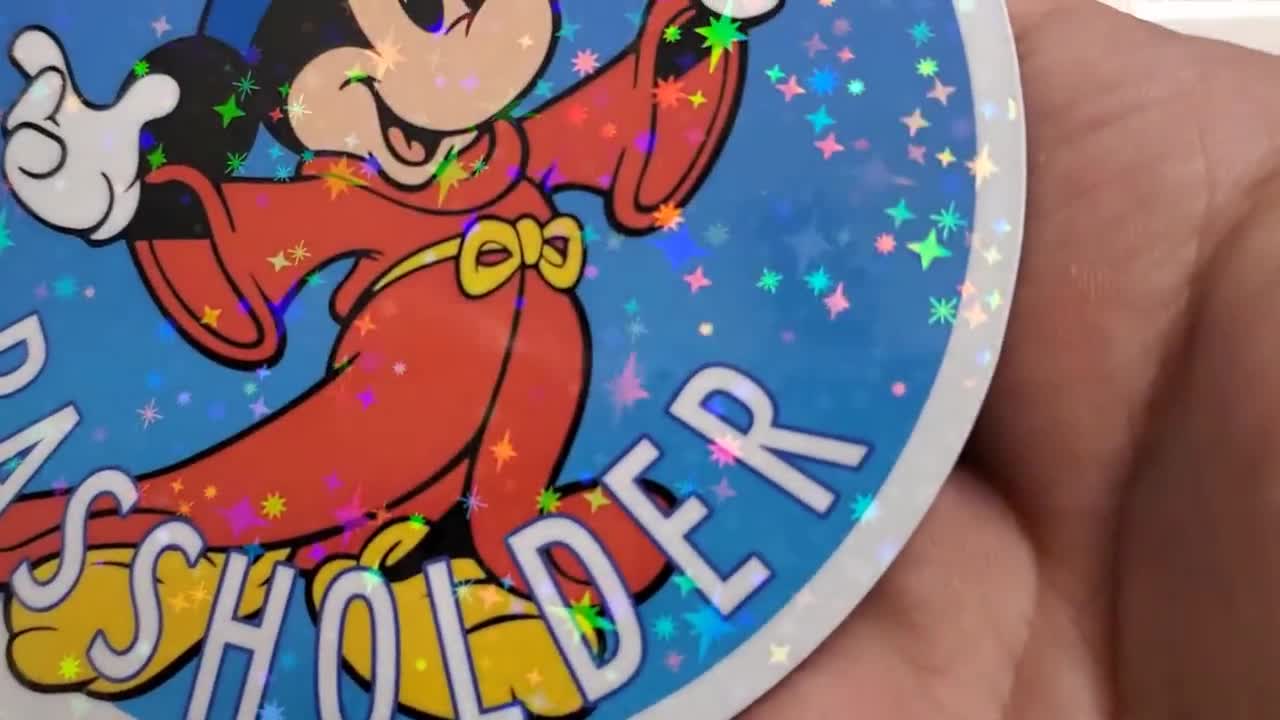 Disney's Mickey Mouse Fantasmic Annual Passholder Car Magnet or