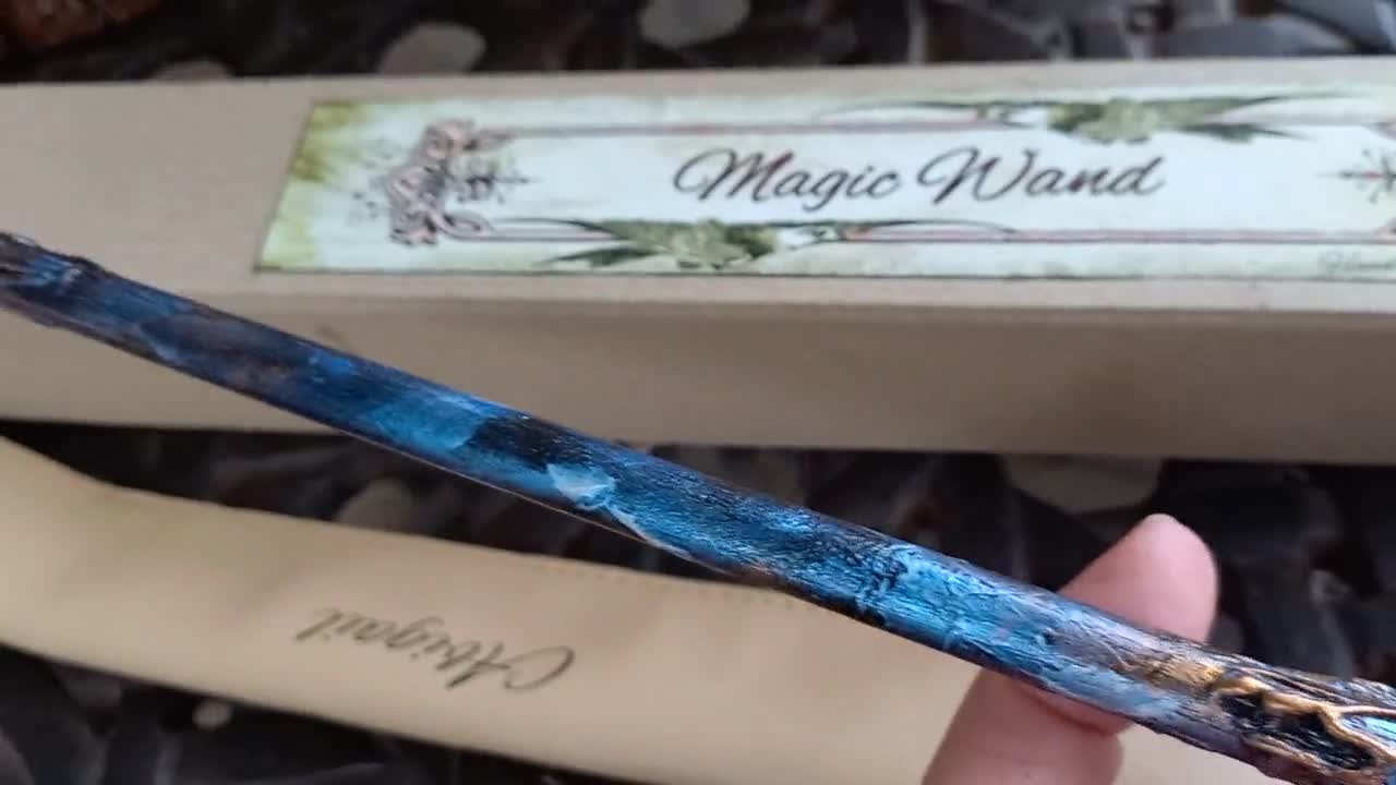 Writer Talisman Magic Pen, Sodalite Stone, Magic Wand Pencil