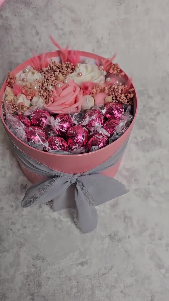 16 Scatole Per Bomboniere A Forma Di Fiore – Festa Della Mamma, Tema Infermiera E Laurea, In Cartone, 15x9x9 Cm - 2