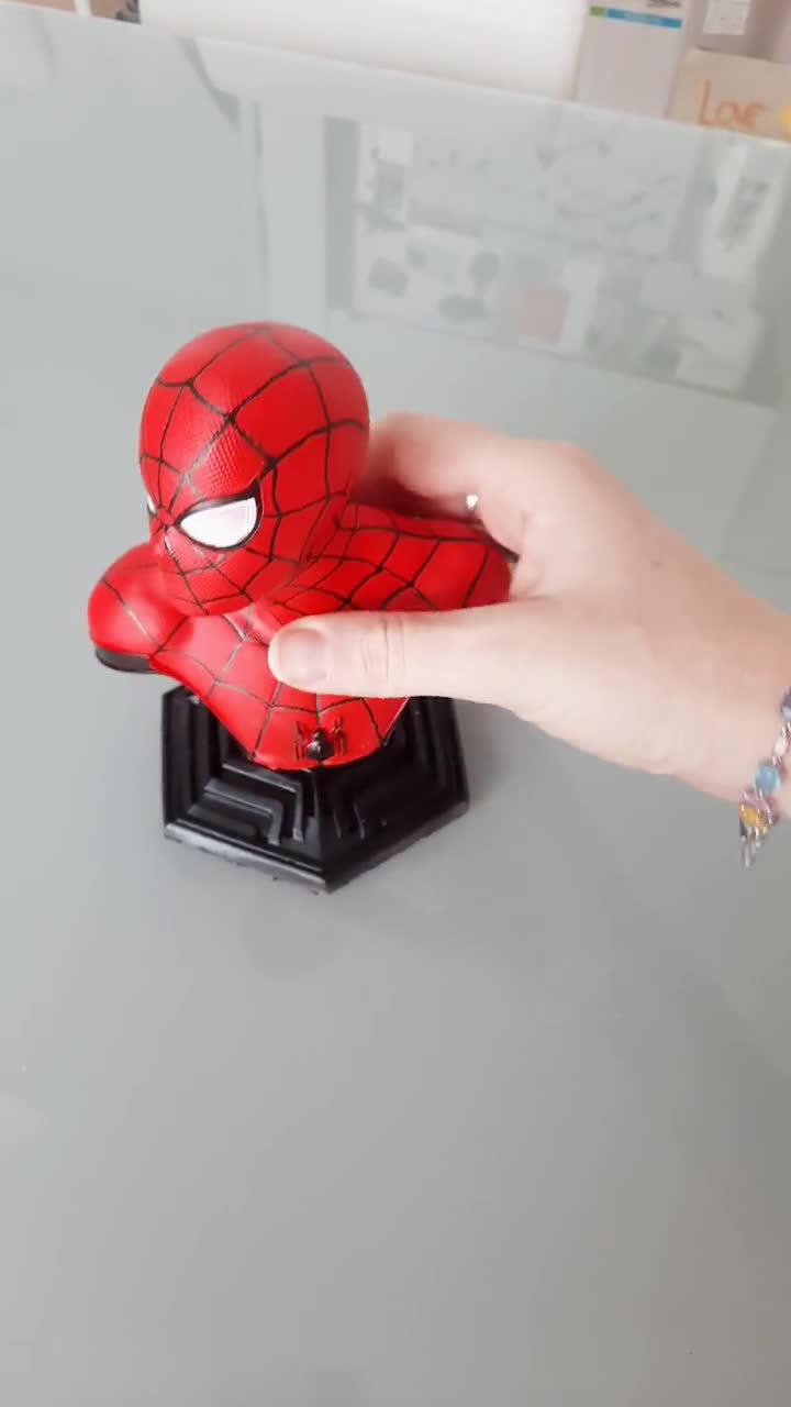 スパイダーマンフィギュア｜3Dプリント製、手塗り仕上げ