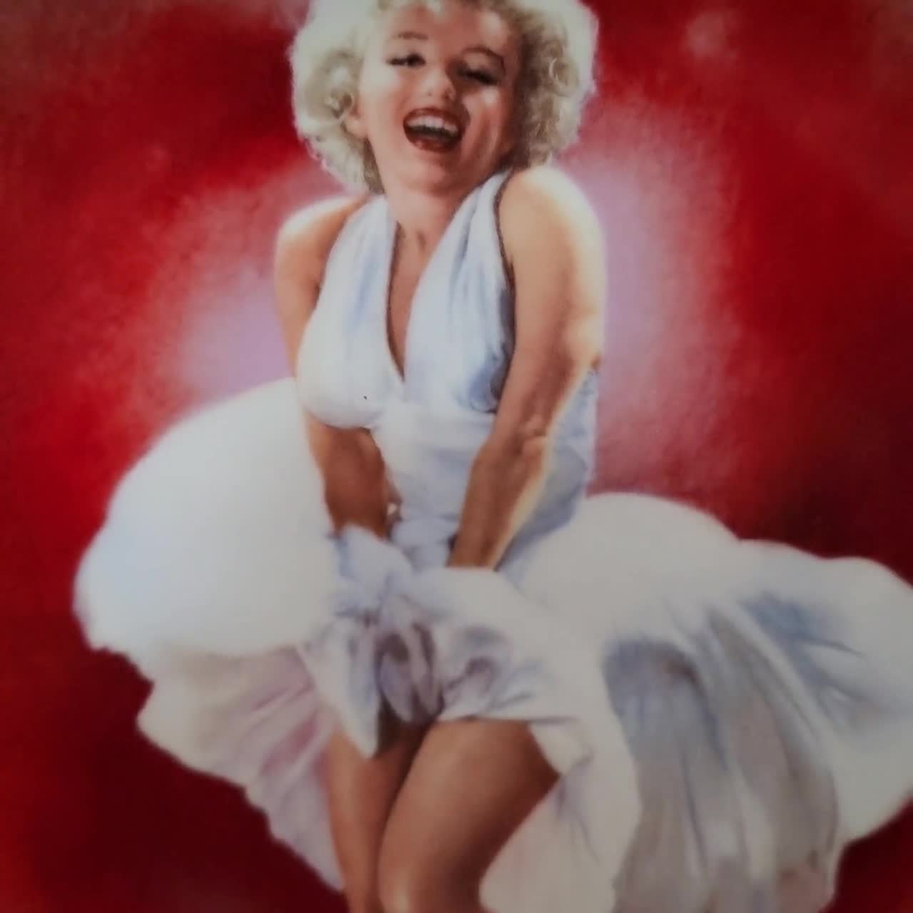 Vintage Marilyn Monroe Plate: the Seven Year Itch, Bradford