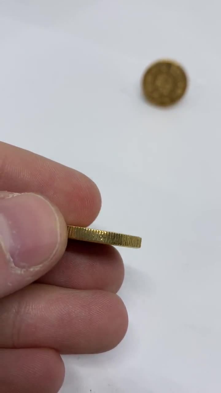 サウジアラビア 金メッキコイン イギリス 1ギニー 1950/1951