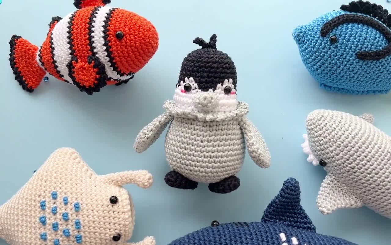 あみぐるみ】お魚釣り～海の生き物Ver.～【キッズ玩具】 - IRIE