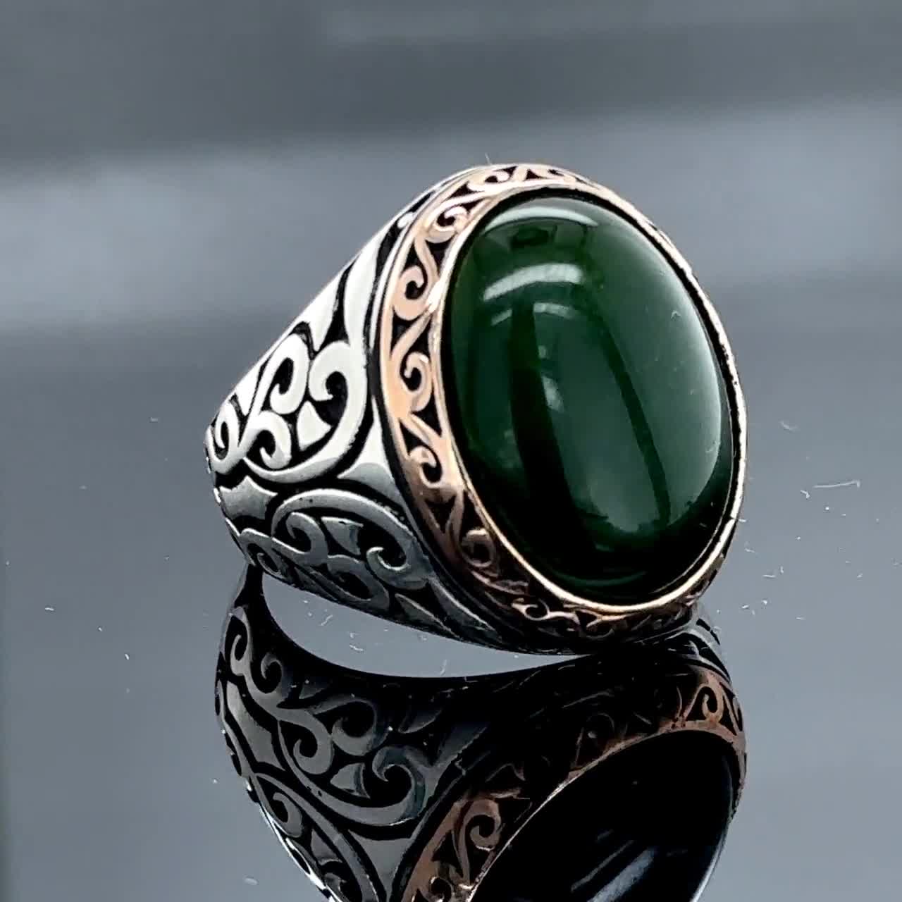 リング 5個セット グリーンストーン リング 5個セット グリーンストーン