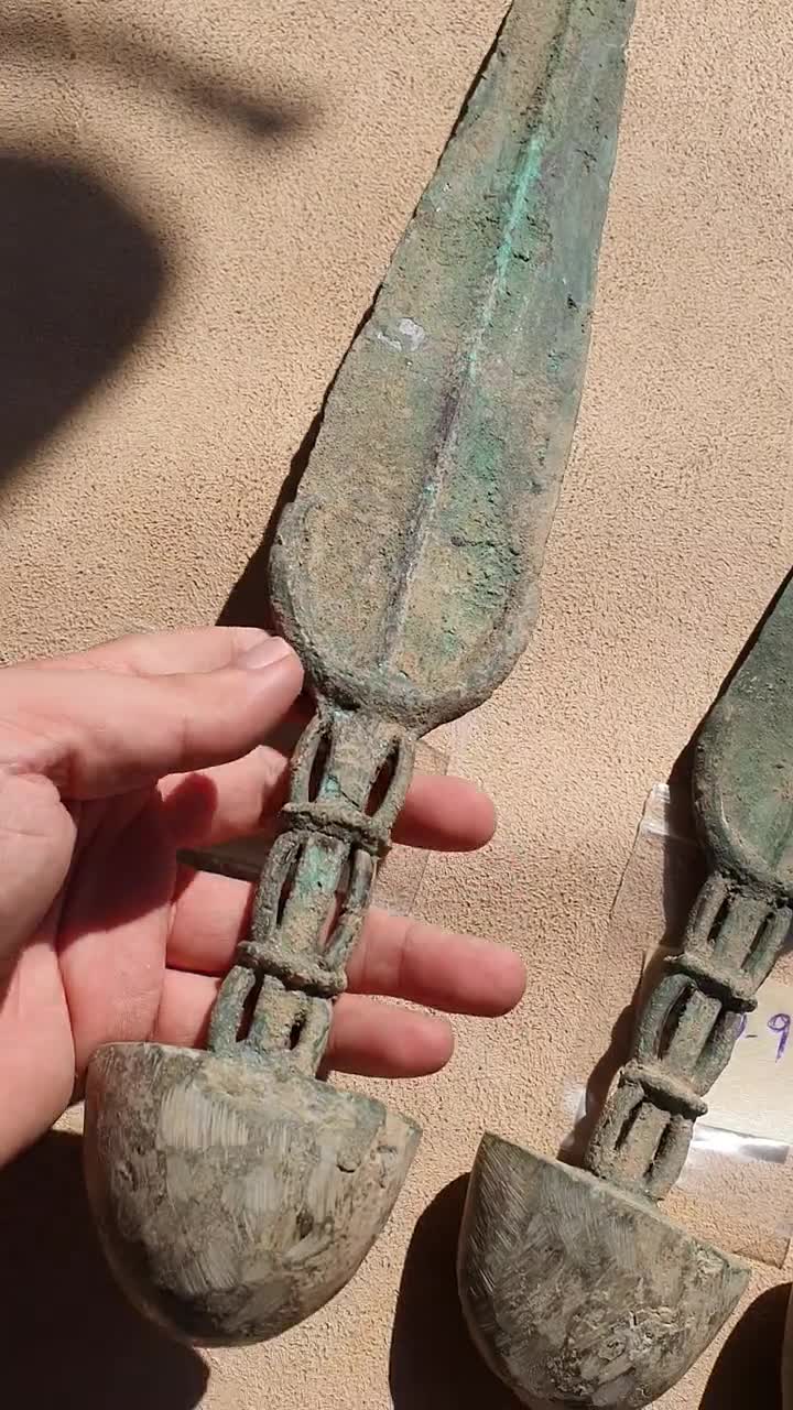 ロット 3 古代ギリシャ時代の青銅剣（月と装飾柄付き）#sw9 - Etsy 日本