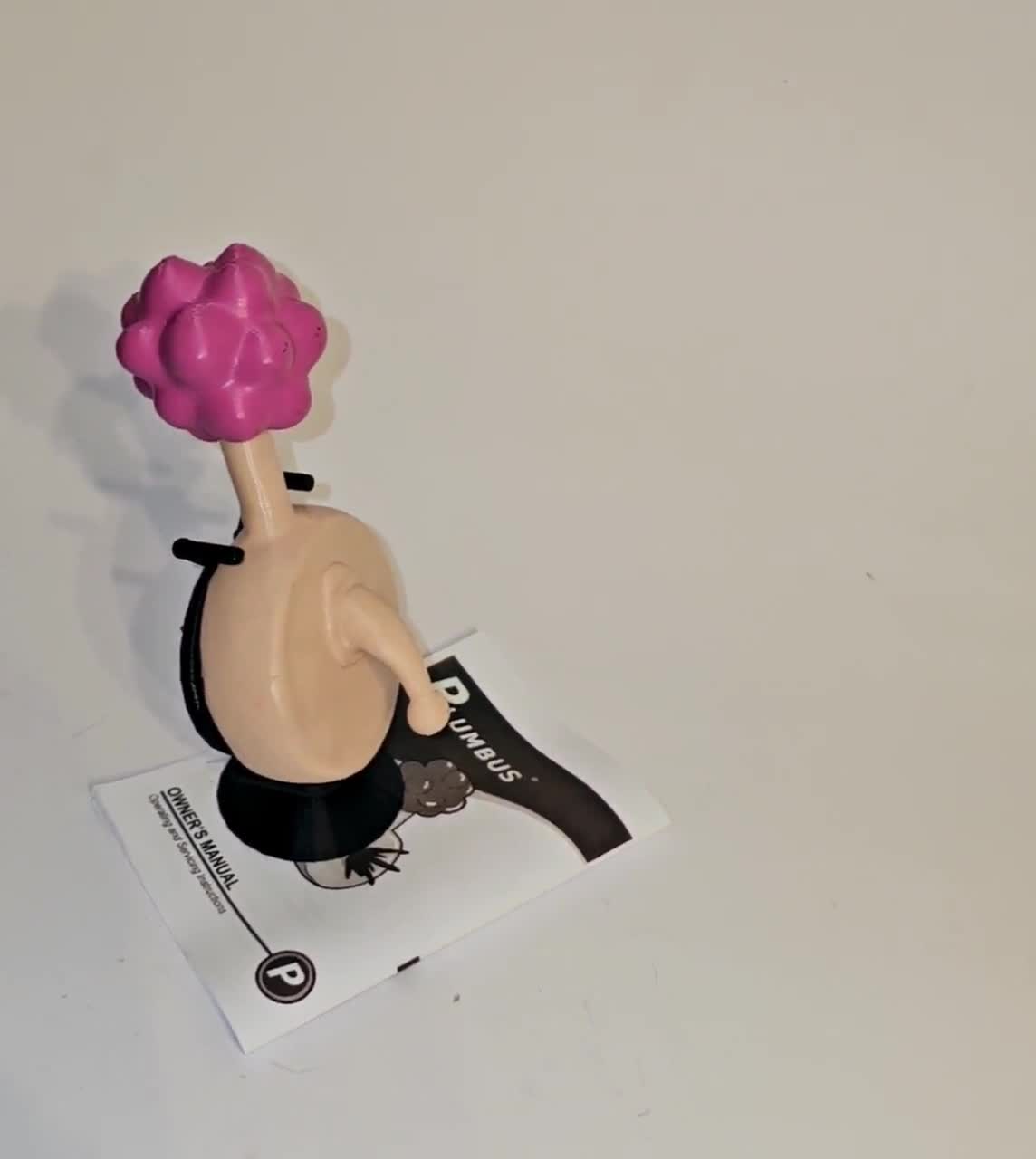 Plumbus, Fleeb juice with Authentic Owners Manual Handcrafted 3D Printed -  A Must-Have for Rick and Morty Fans!