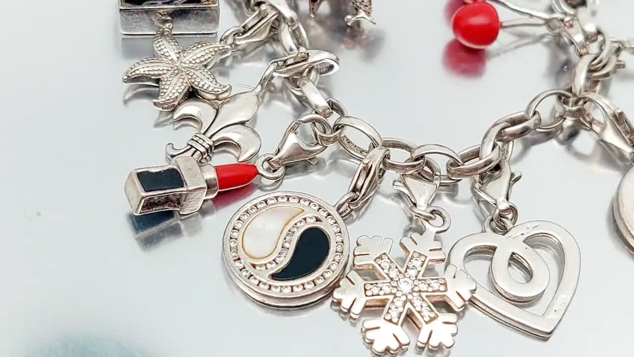 Charm Bracelet Charm 14 Pendant Thomas Sabo 925 Silver Bag